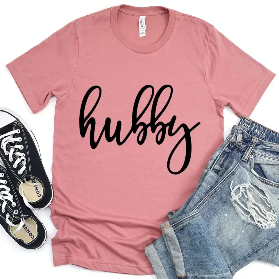 Hubby & Wifey Couple T-shirt