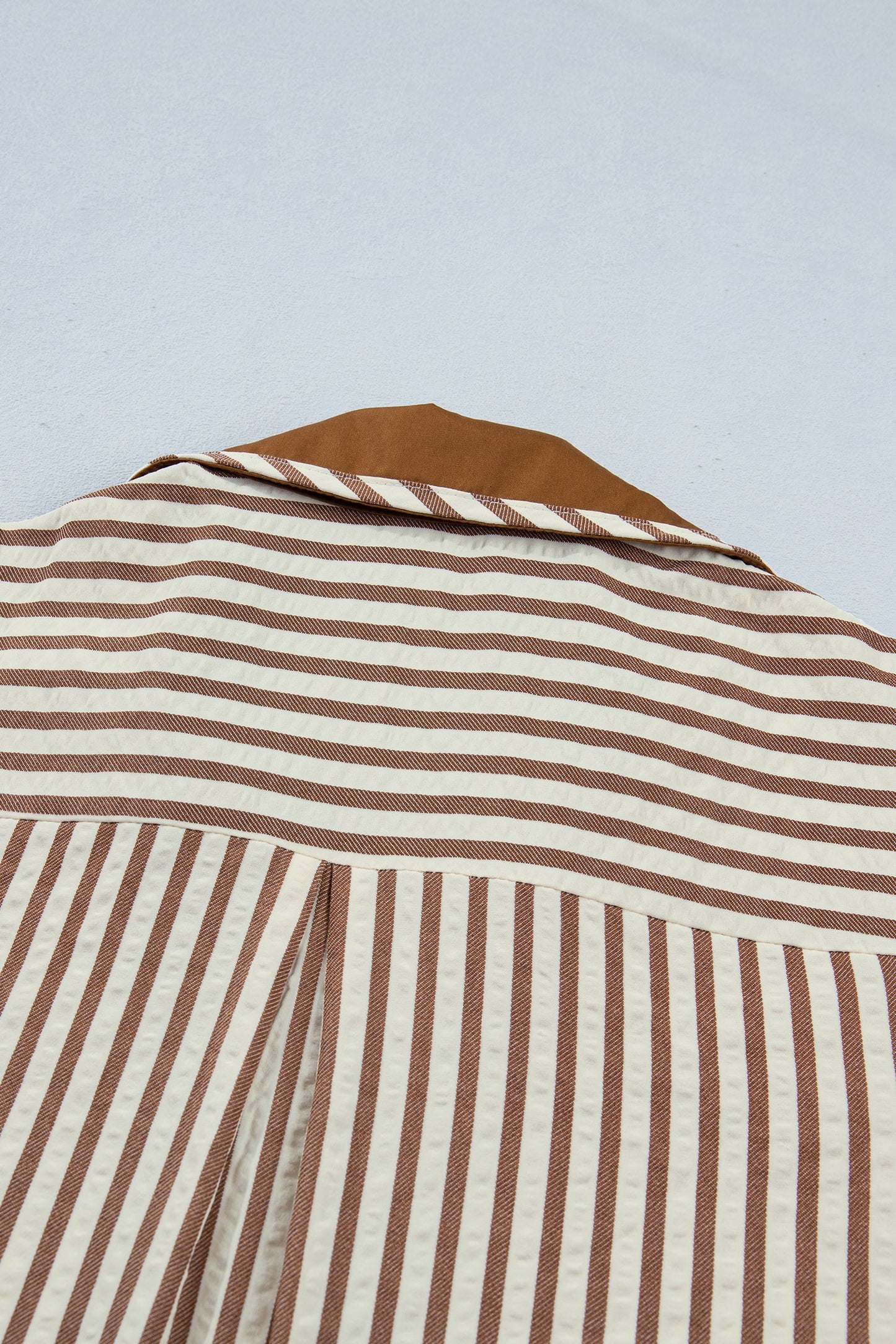 Annabelle Stripe Shirt Threaded Pear
