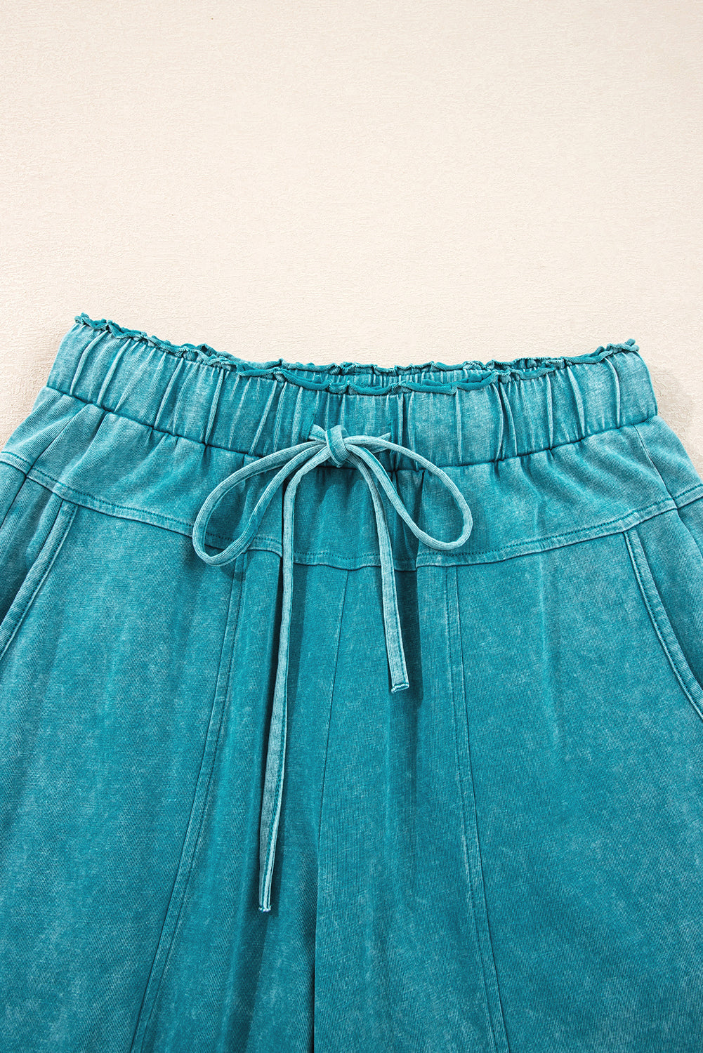 Teagan Raw Hem Pants - Lapis Indie & Co.