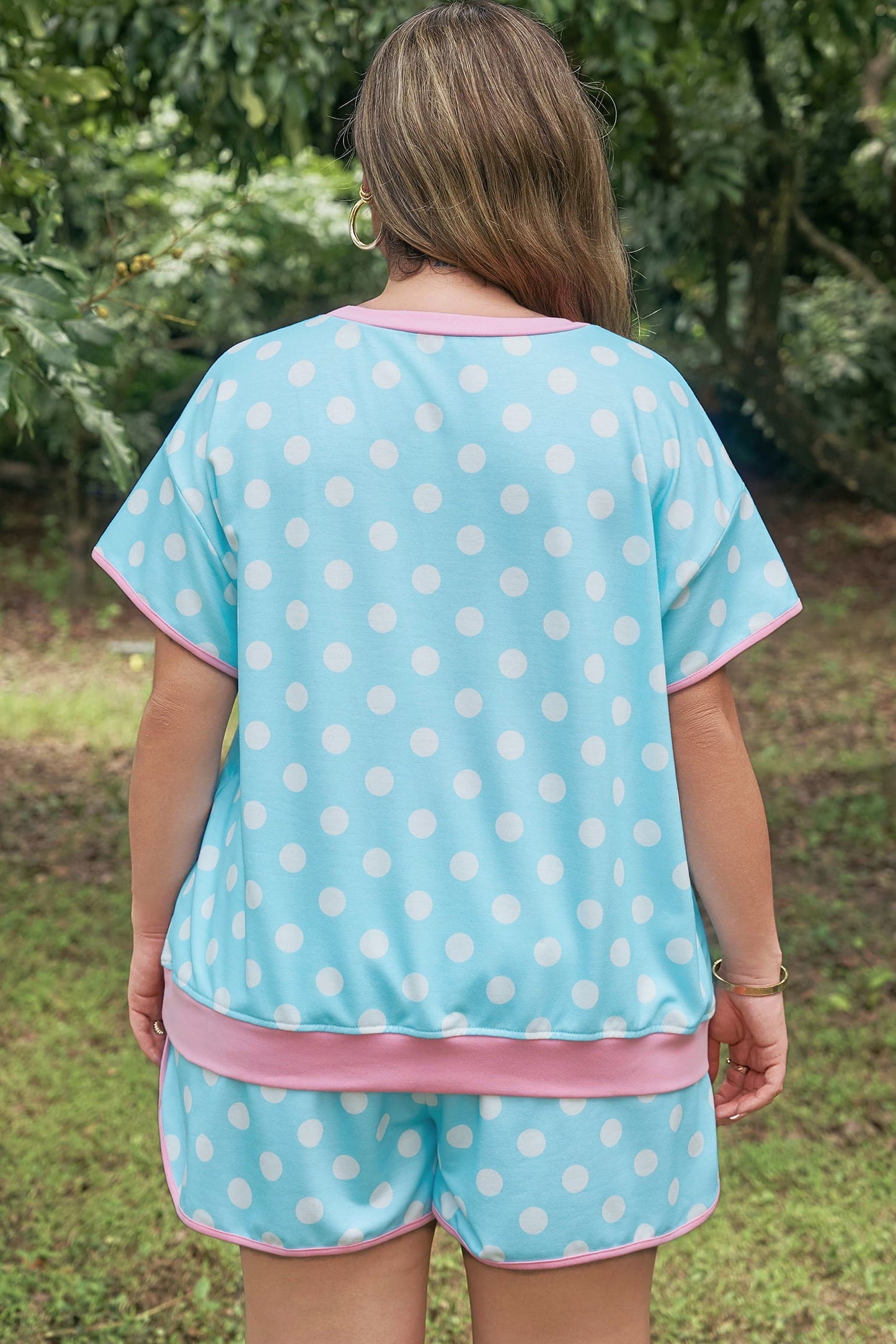 Mikayla Trim 2pcs Short PLUS Set Threaded Pear