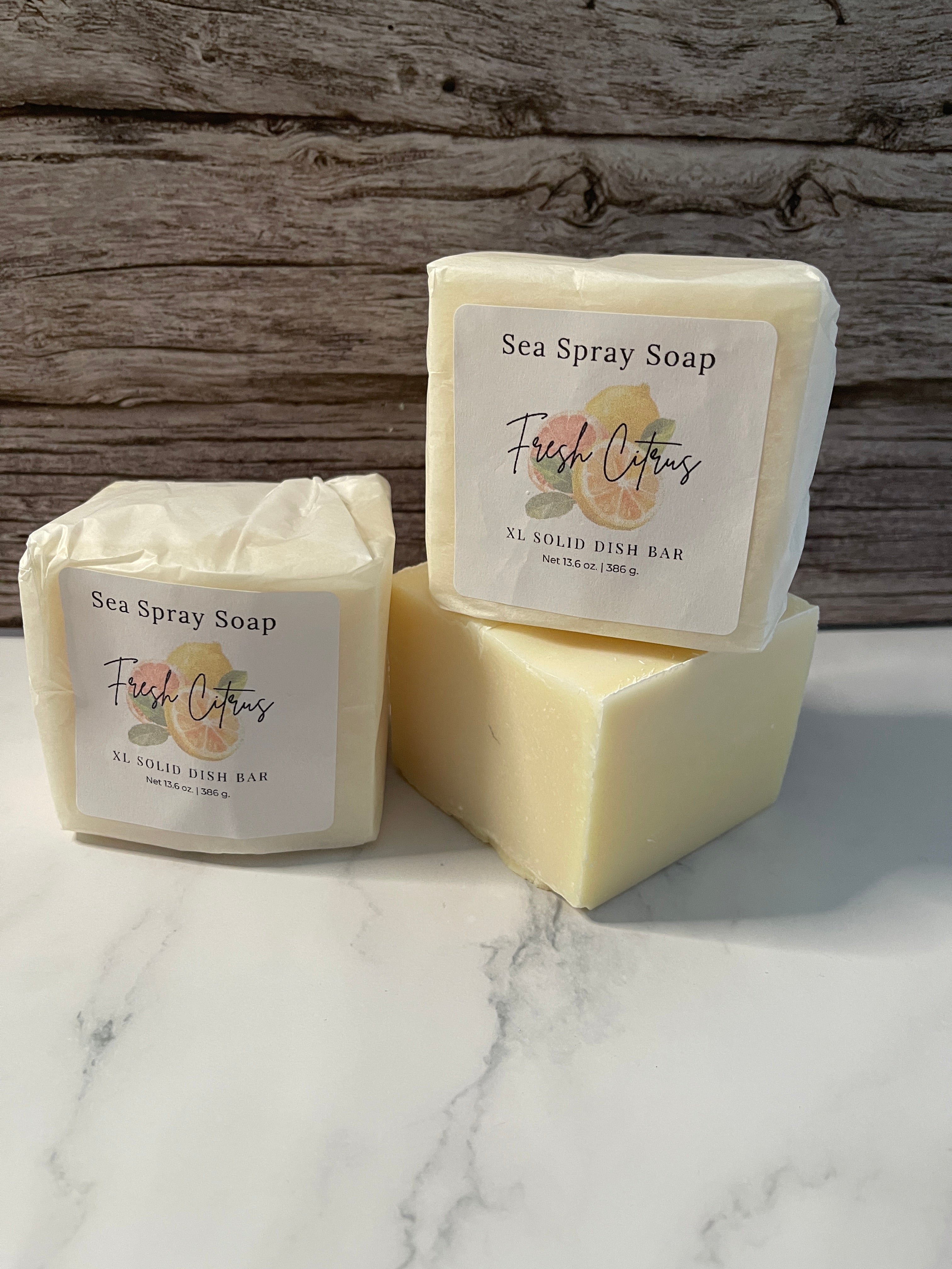 XXL Solid Dish Soap Bar (13.6oz)