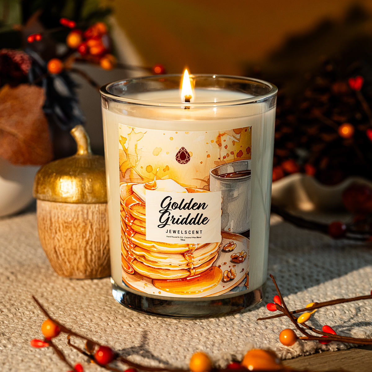 Golden Griddle 18oz Mystery Jewelry Candle