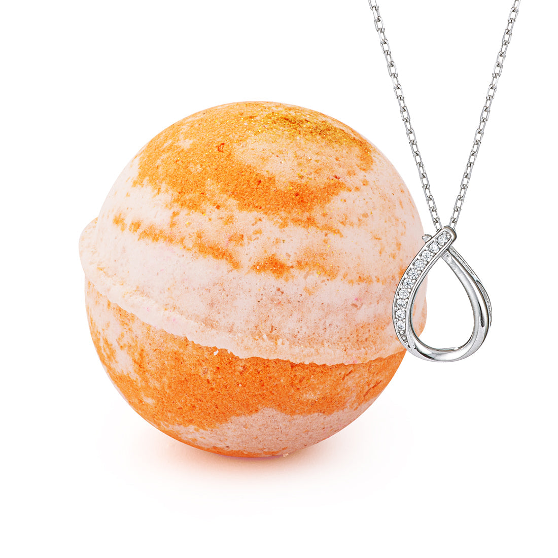 Golden Hour 10oz Mystery Jewelry Bath Bomb