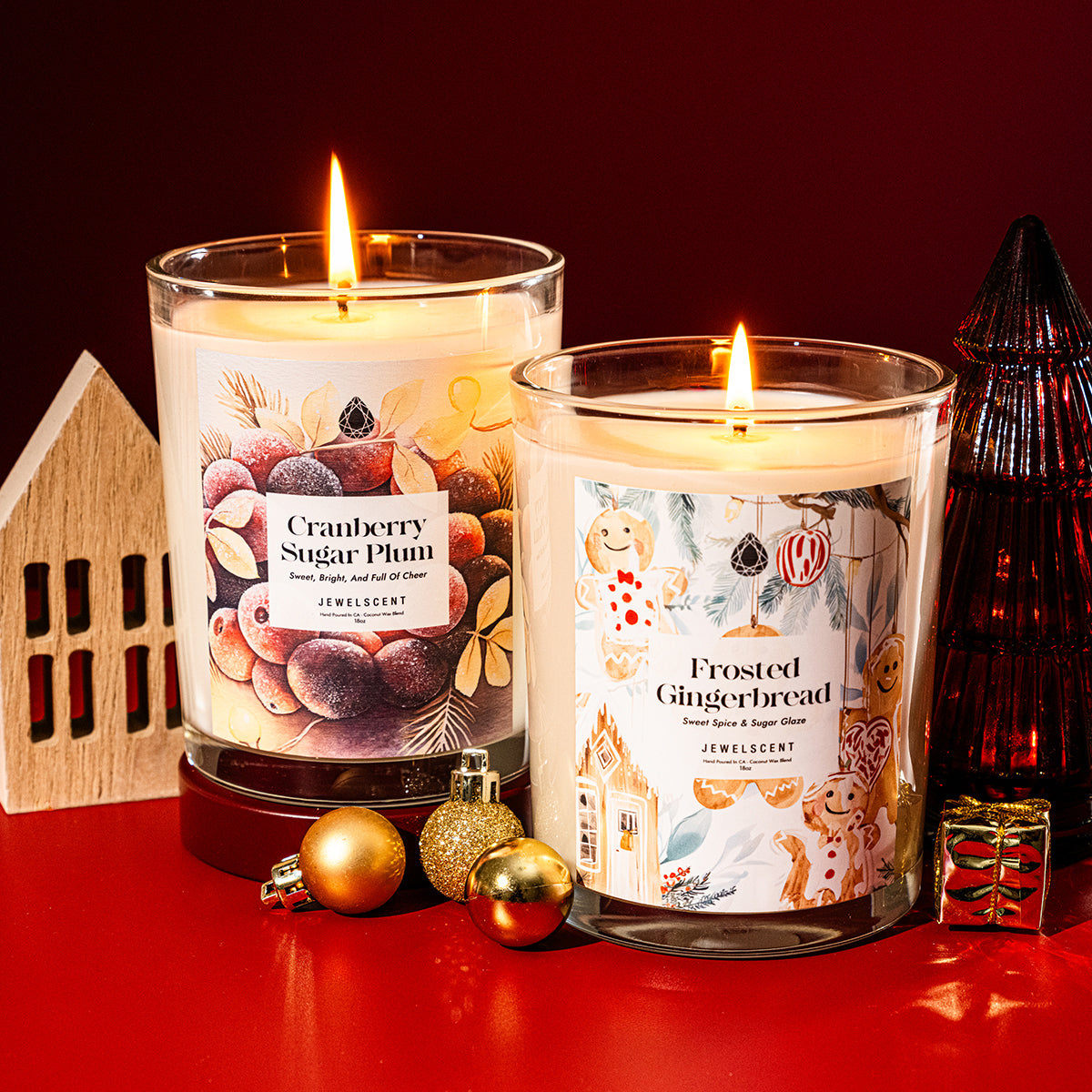 Cranberry Sugar Plum 18oz Mystery Jewelry Candle