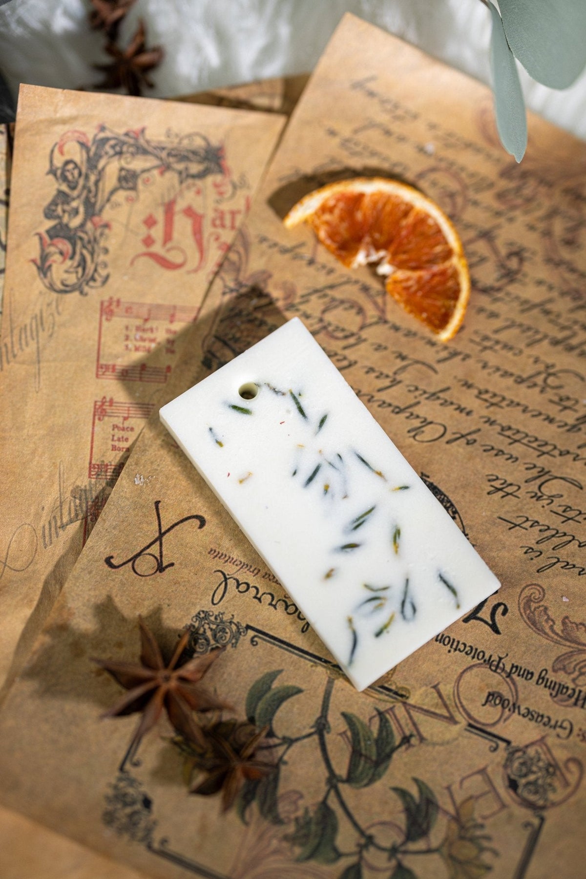 Botanical Wax Sachet Set - Floral Scented Air Fresheners - Valentine's Day Gift
