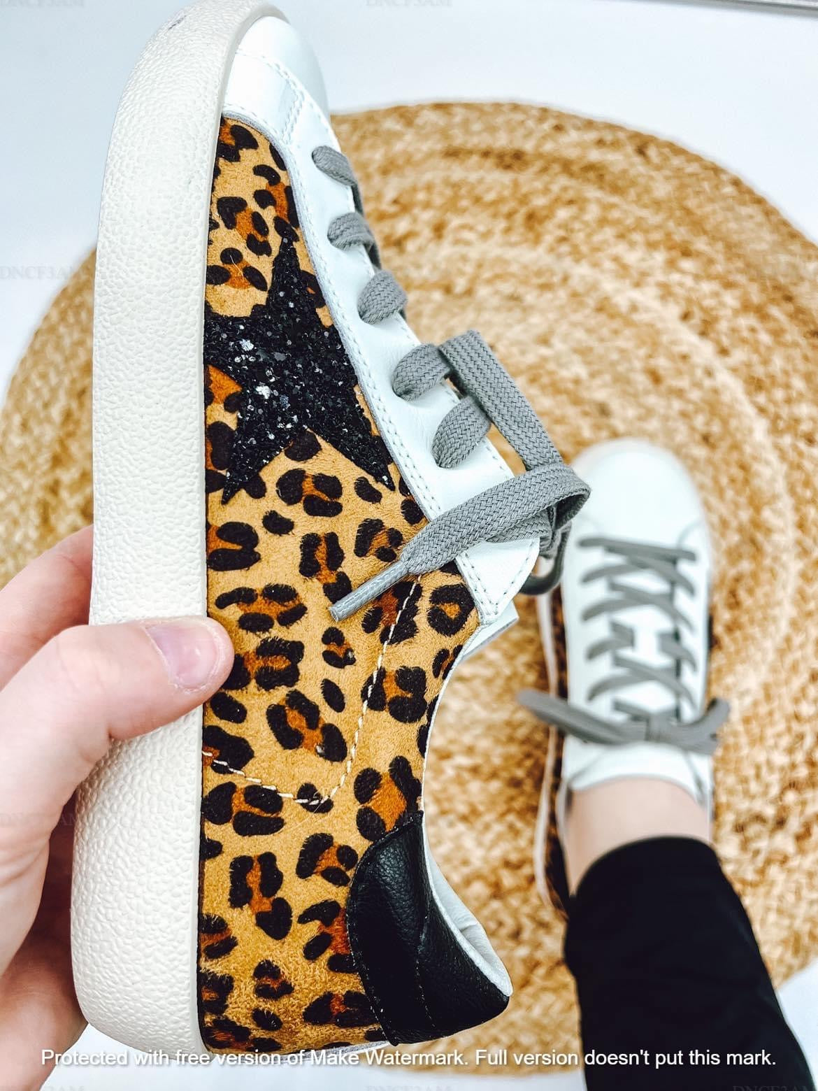 Leopard Star Shoes RTS