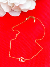 Load image into Gallery viewer, Two Hearts &quot;Gold&quot; Necklace
