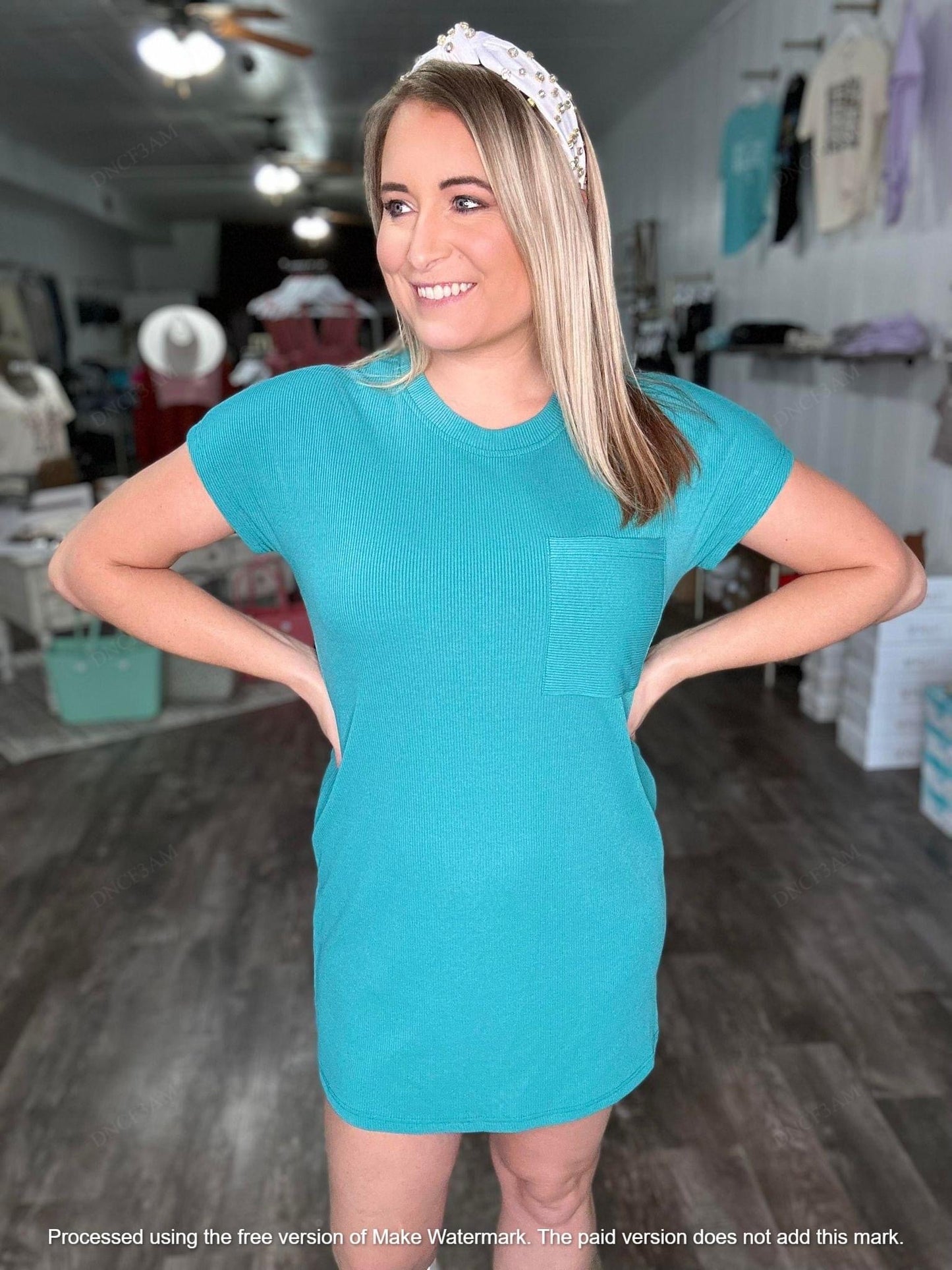 RTS Jess Ribbed Tshirt Dress