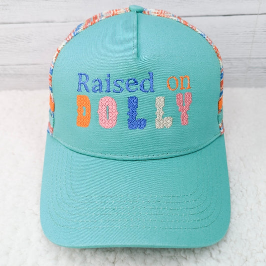 Raised On Dolly Embroidered Hat