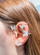 Load image into Gallery viewer, Butterfly Ear Cuff &quot;Silver&quot;
