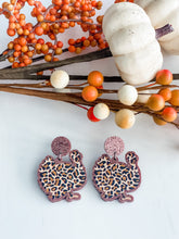 Load image into Gallery viewer, Leopard Turkey Earrings &quot;Dangles&quot;
