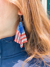 Load image into Gallery viewer, &quot;I Love America&quot; Flag Dangles
