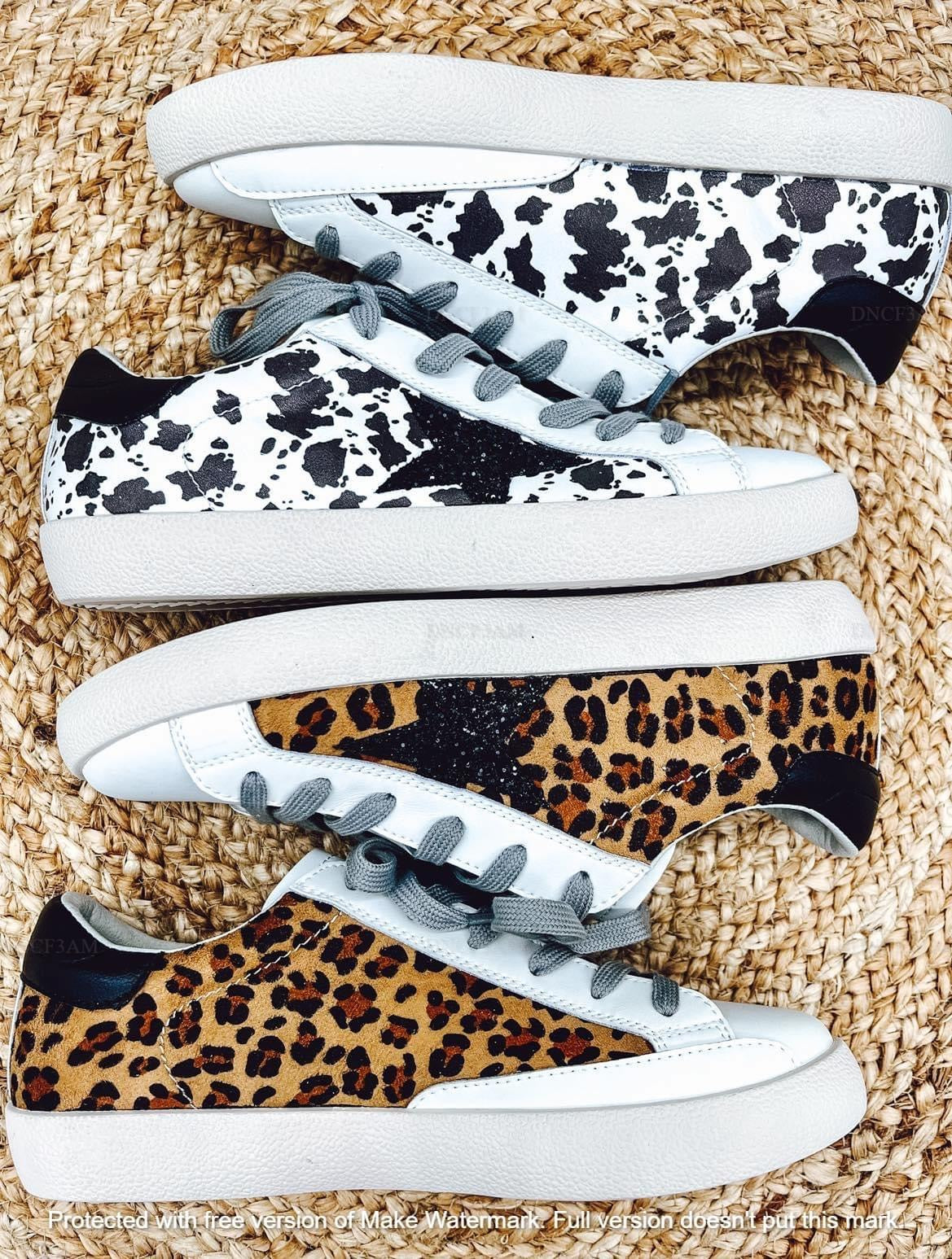 Leopard Star Shoes RTS