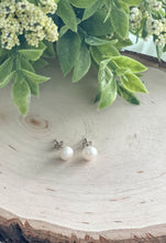 Load image into Gallery viewer, &quot;Simply Stunning&quot; Pearl Studs
