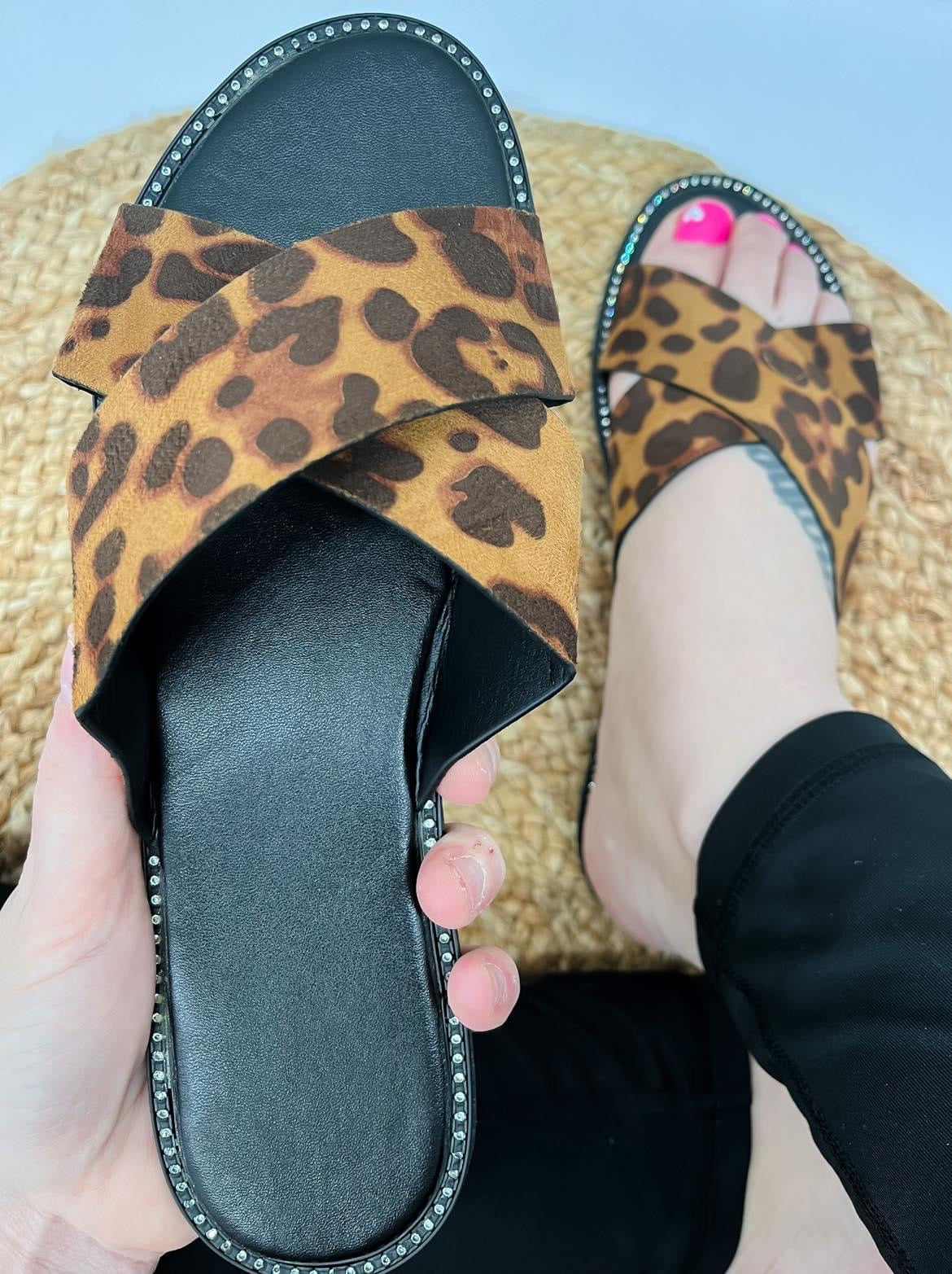 Cross Strap Sandal