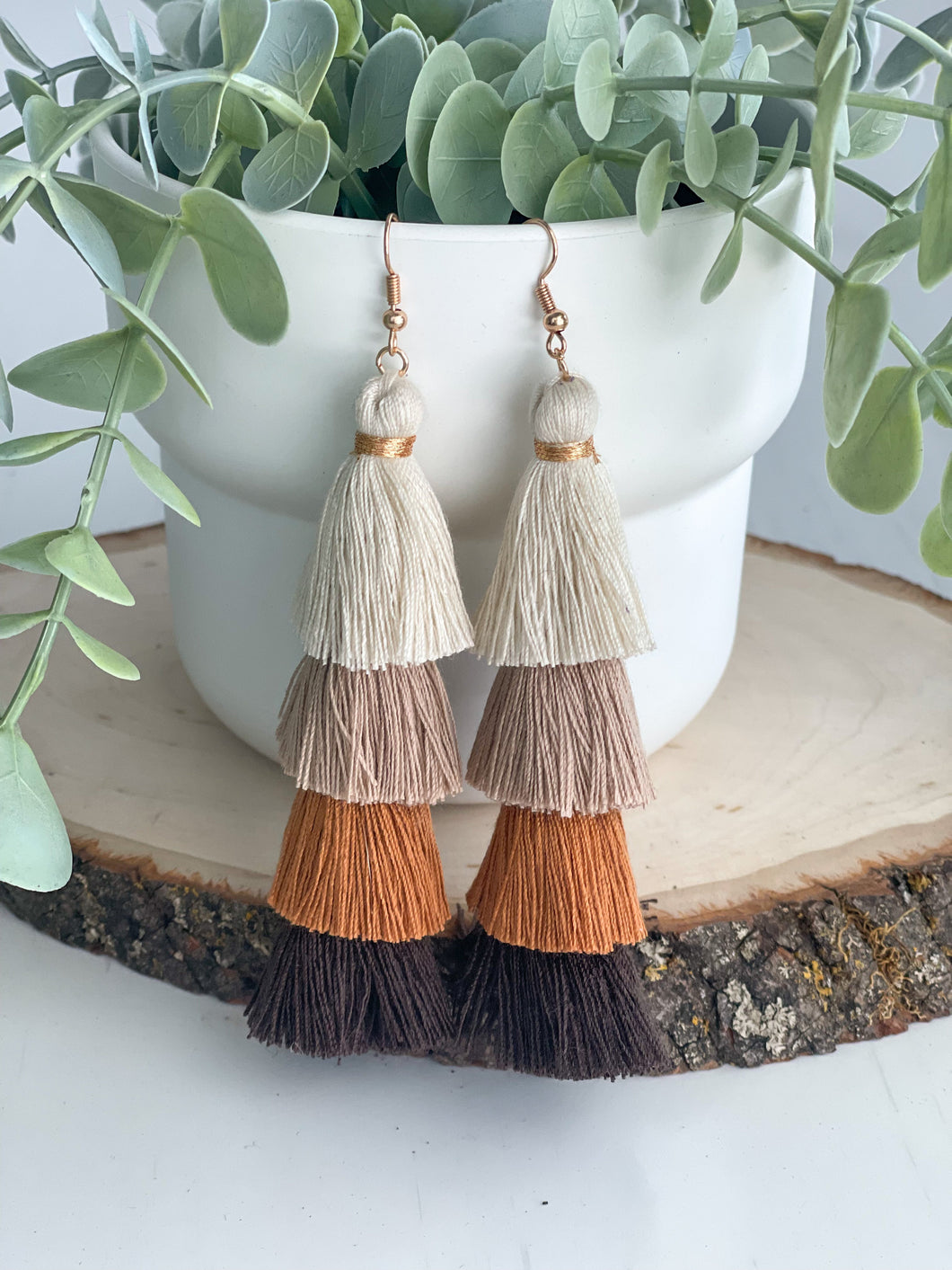 Free Fall Tassel Earrings 