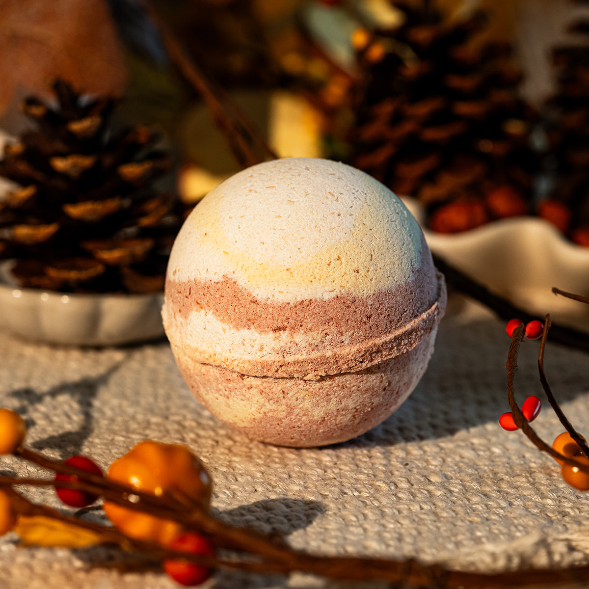 Cinnamon Cream 10oz Mystery Jewelry Bath Bomb