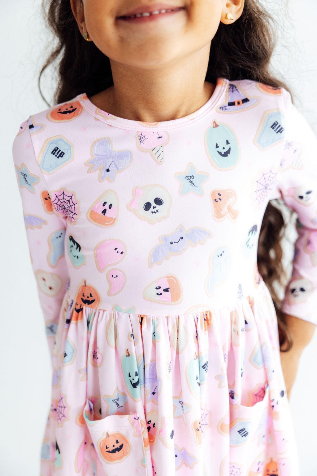 Sugar Rush L/S Pocket Twirl Dress Mila & Rose ®