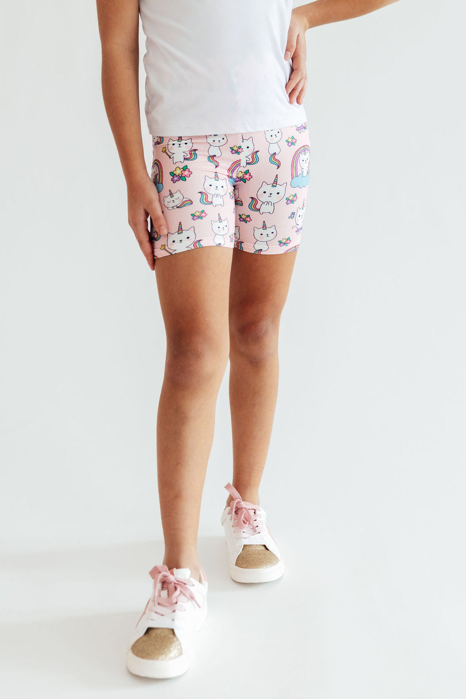 Rainbow Purr-fection Twirl Shorts Mila & Rose ®