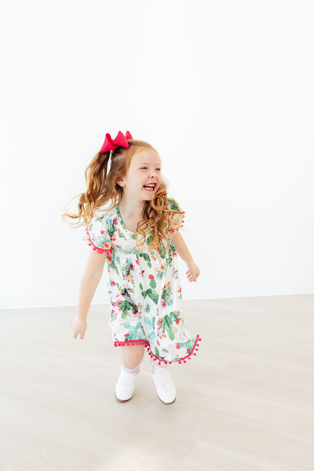 Cute Cactus Pom Pom Dress Mila & Rose ®