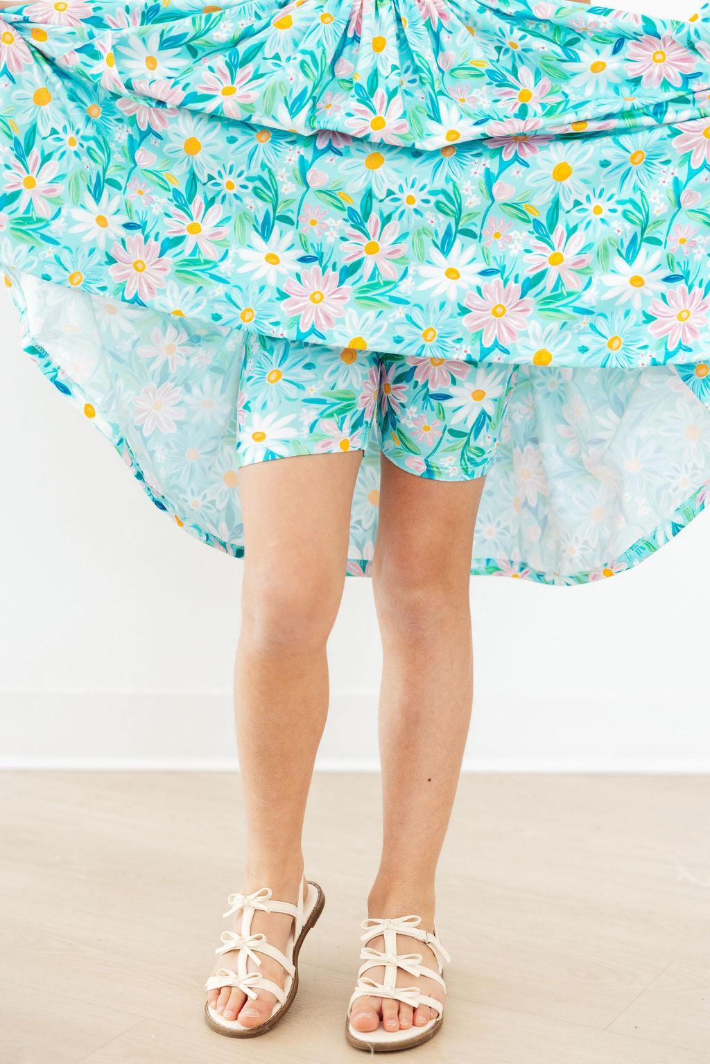 Preppy Daisies Twirl Shorts Mila & Rose ®