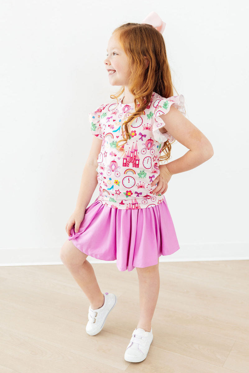 Princess & the Froggie S/S Ruffle Tee Mila & Rose ®