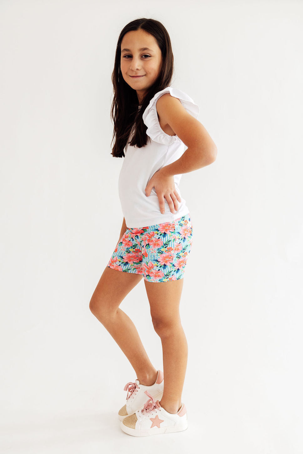 Petals in Paradise Twirl Shorts Mila & Rose ®
