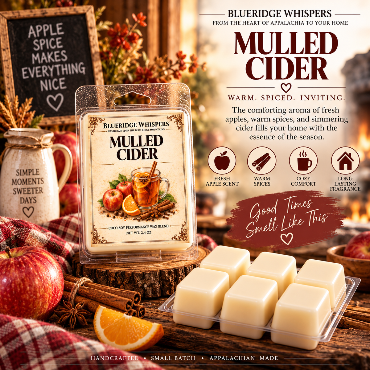 Mulled Cider Soy Wax Melts