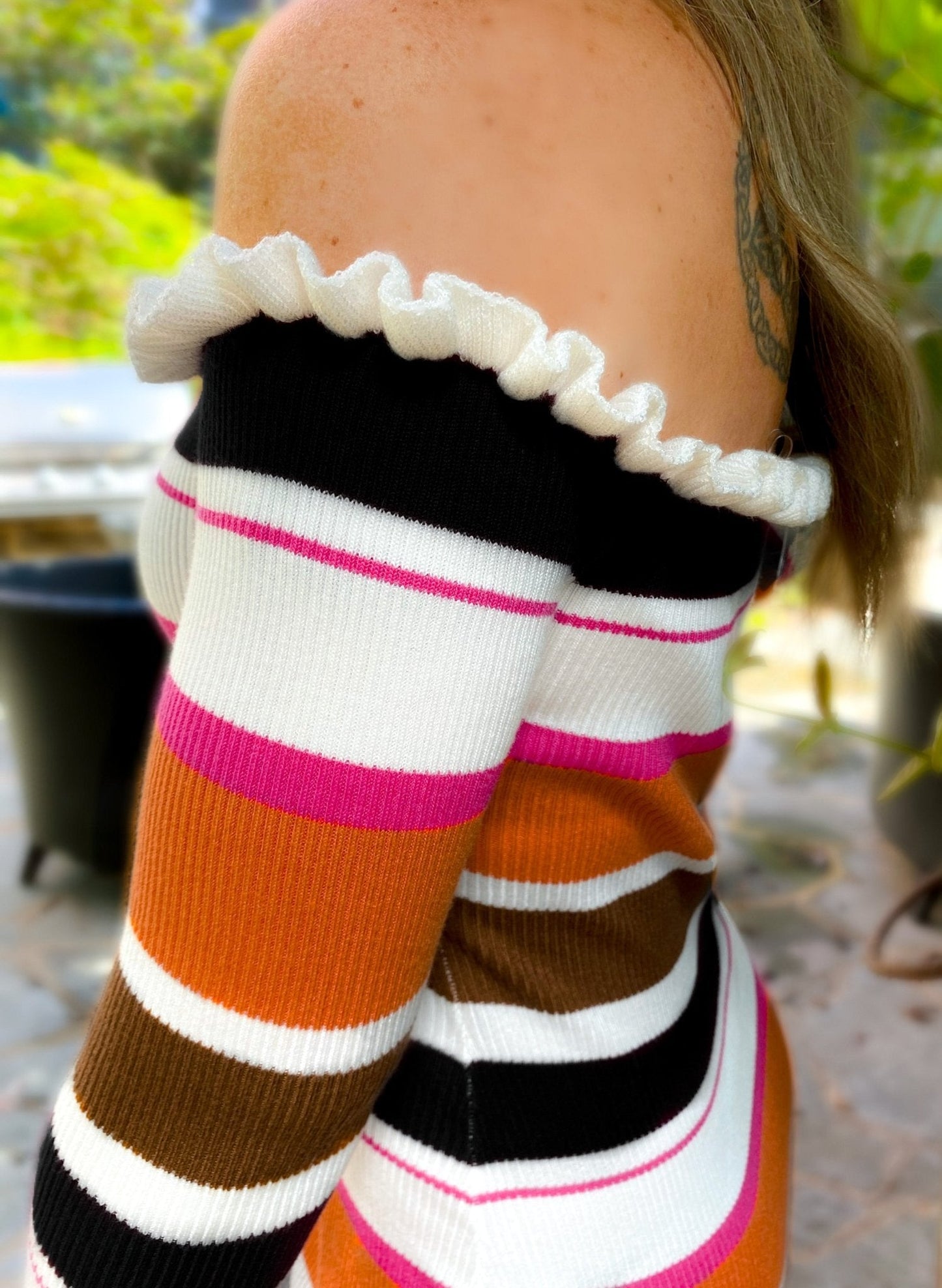 Oaklynn Off-Shoulder Dress Girl Code Couture