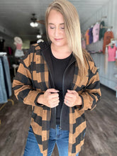 Load image into Gallery viewer, RTS: The Nova Double Layer Flannel Shacket-
