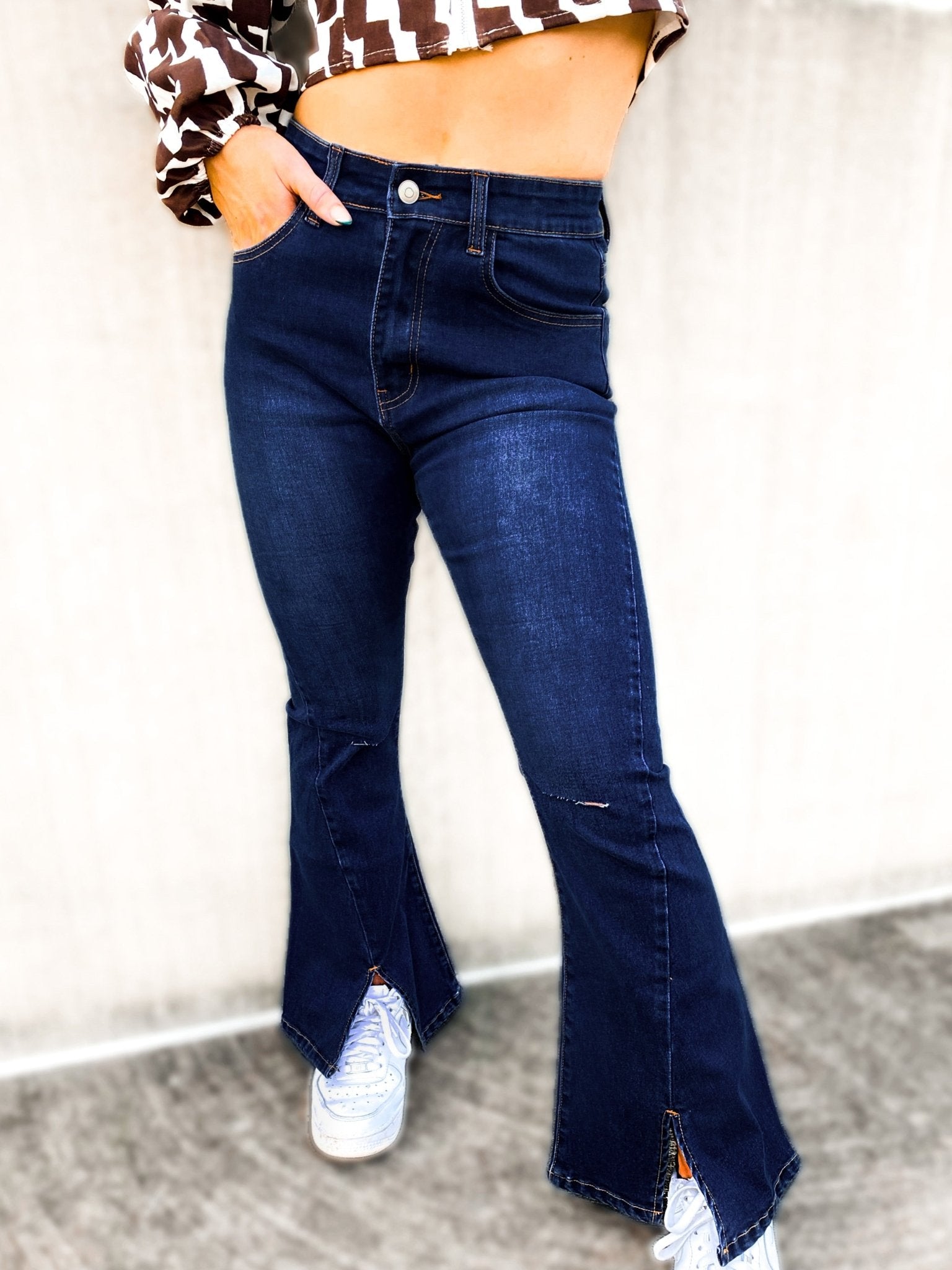 Spencer Split Hem Bells Girl Code Couture