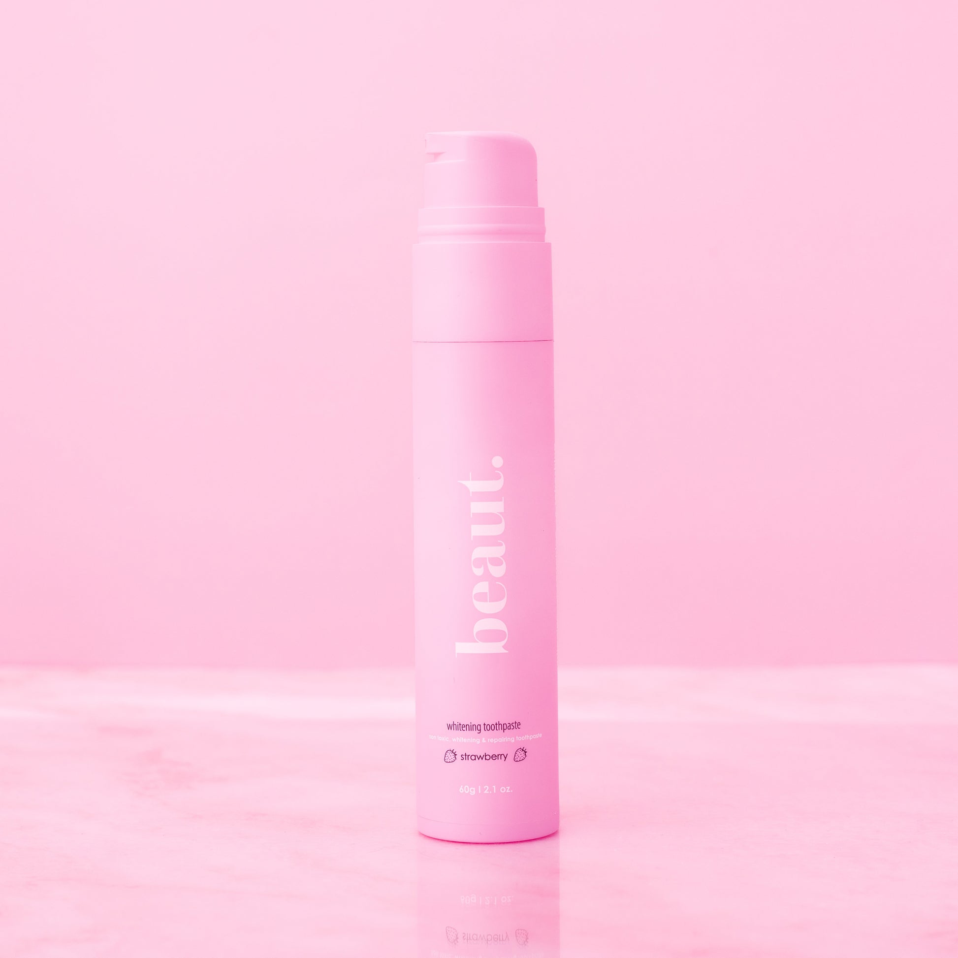 strawberry whitening toothpaste beaut.beautyco.