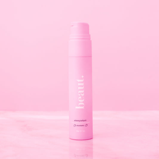 strawberry whitening toothpaste beaut.beautyco.