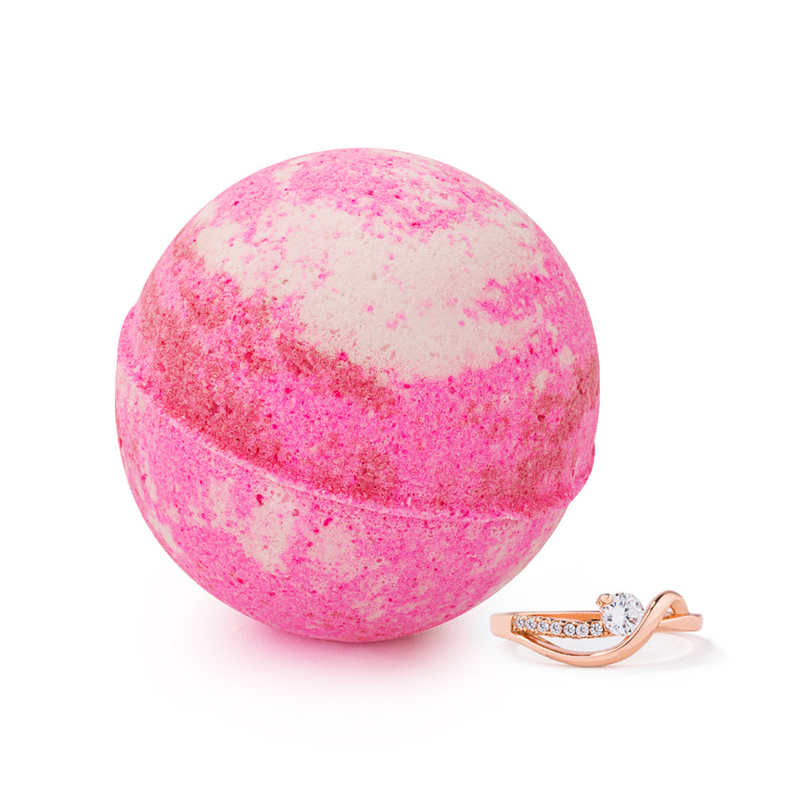 Summer Strawberry 10oz Mystery Jewelry Bath Bomb