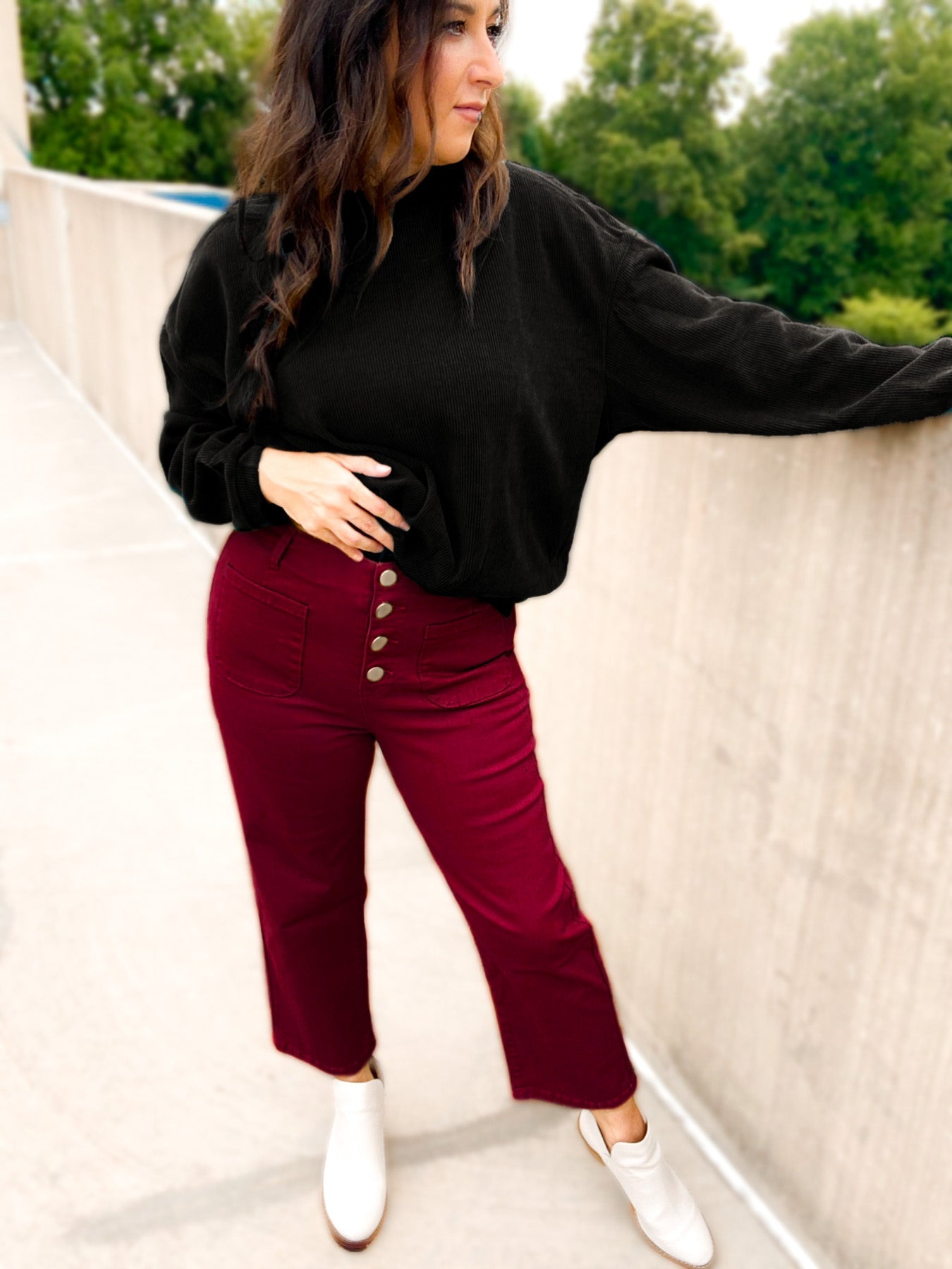 Sydney Straight Leg Hyperstretch Cropped Jeans Girl Code Couture