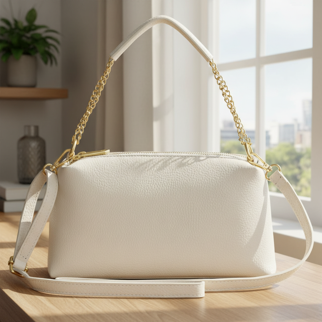 Calf Leather Crossbody Bag