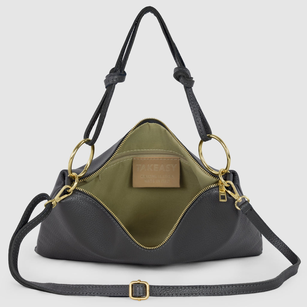Calf Leather Shoulder Bag