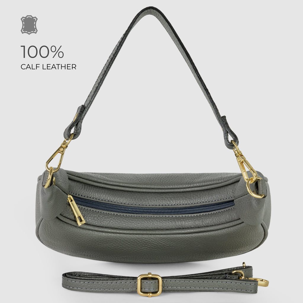 Calf Leather Shoulder Bag