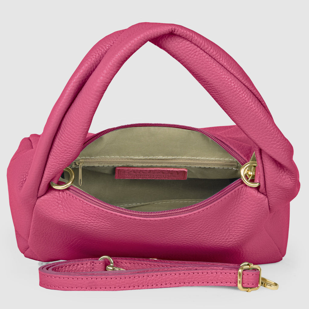 Calf Leather Top-Handle Bag