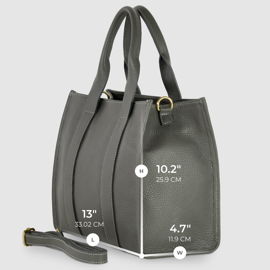 Calf Leather Tote Bag