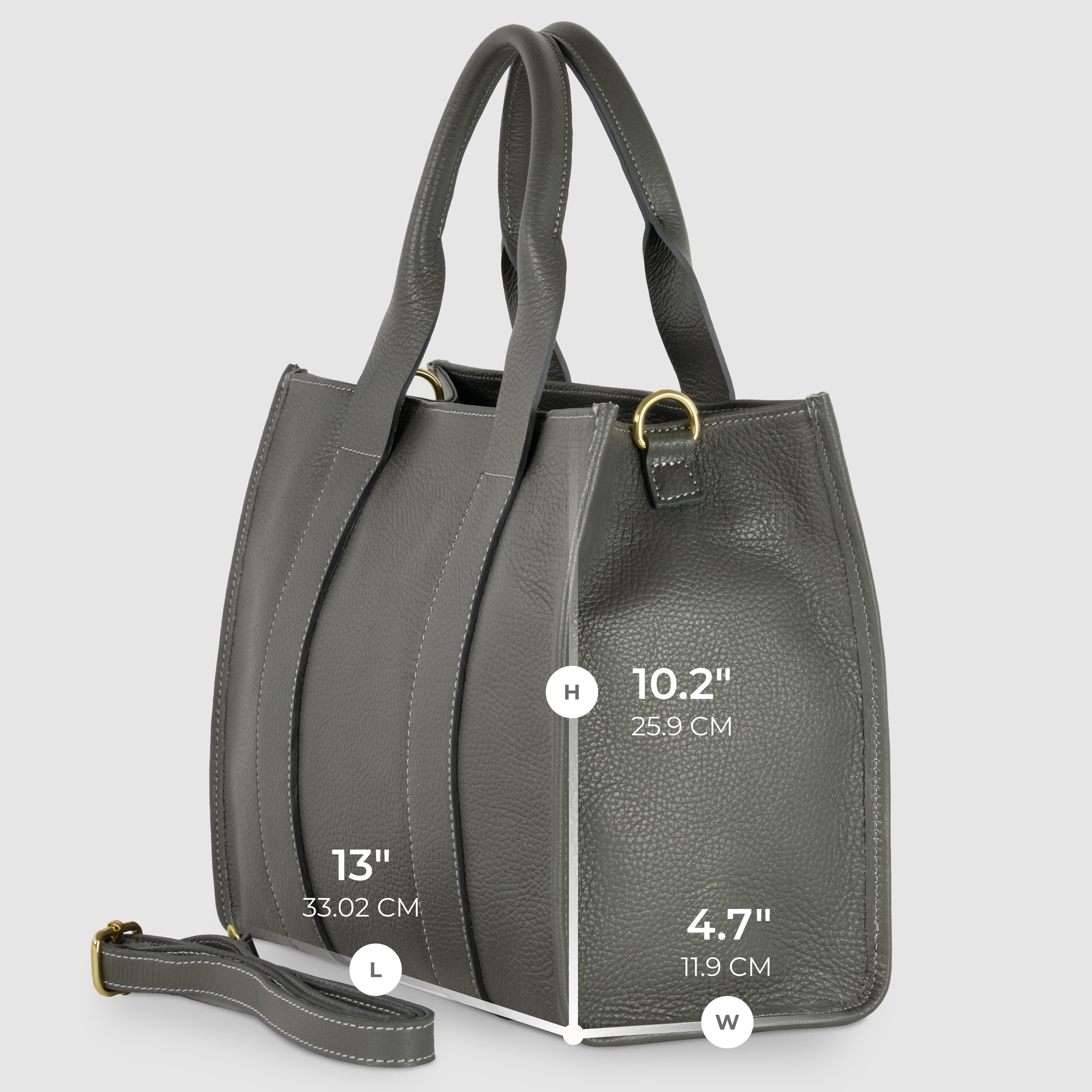 Calf Leather Tote Bag