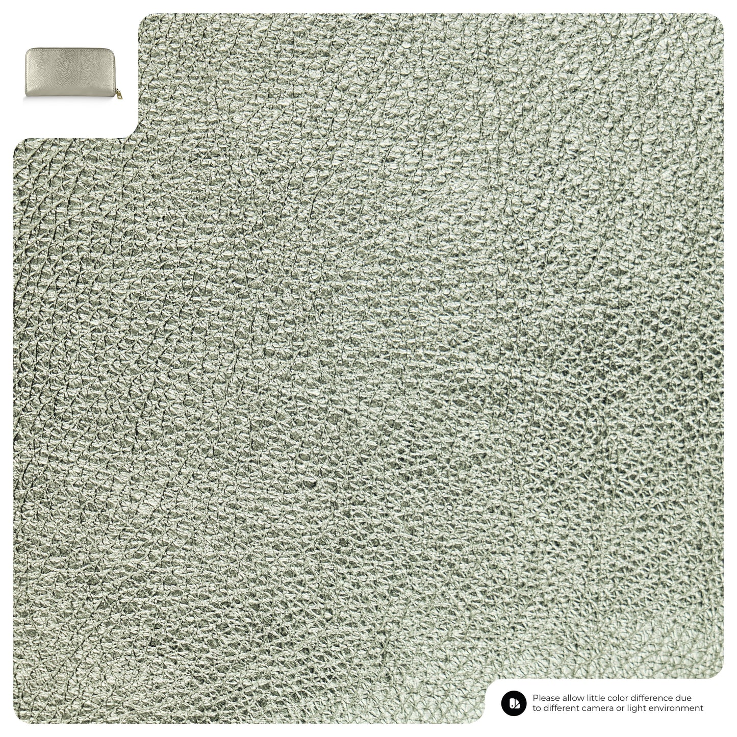 Italian Metallic Full-Grain Leather Wallet | Udine