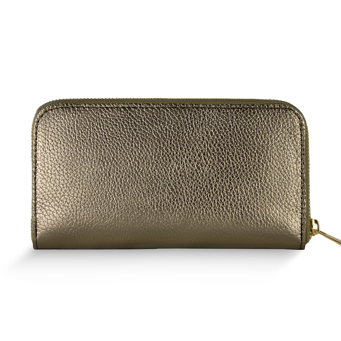 Italian Metallic Full-Grain Leather Wallet | Udine