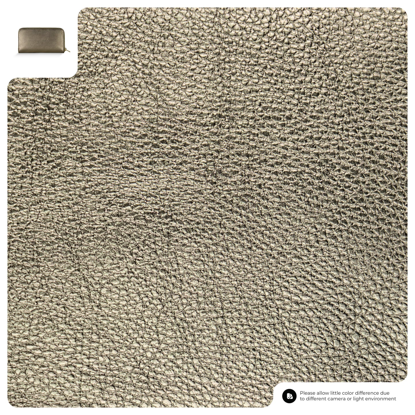 Italian Metallic Full-Grain Leather Wallet | Udine