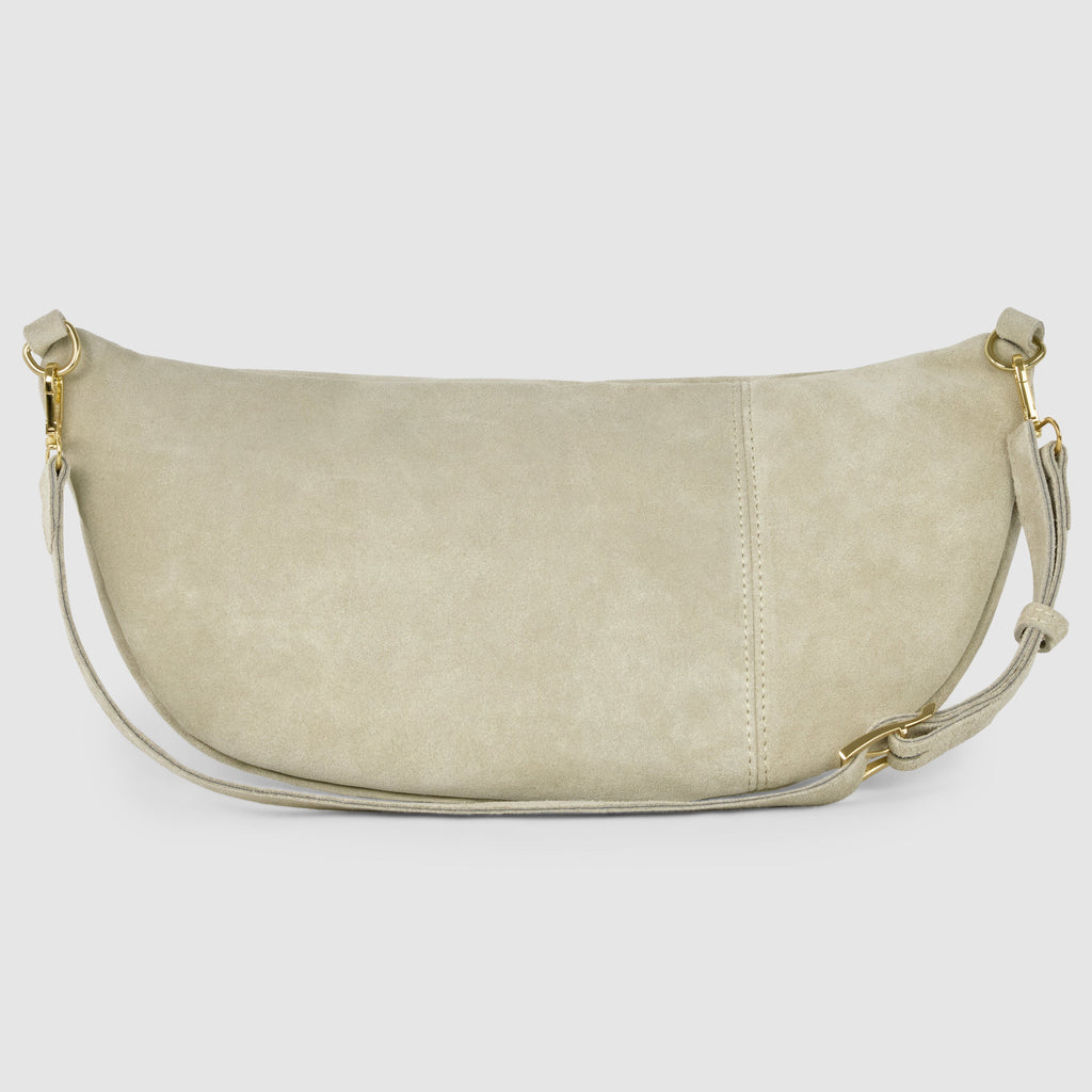 Suede Leather Crossbody Bag