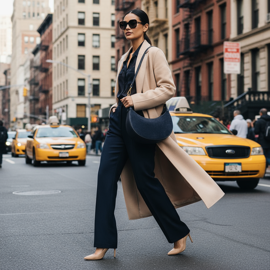 Suede Leather Shoulder Bag