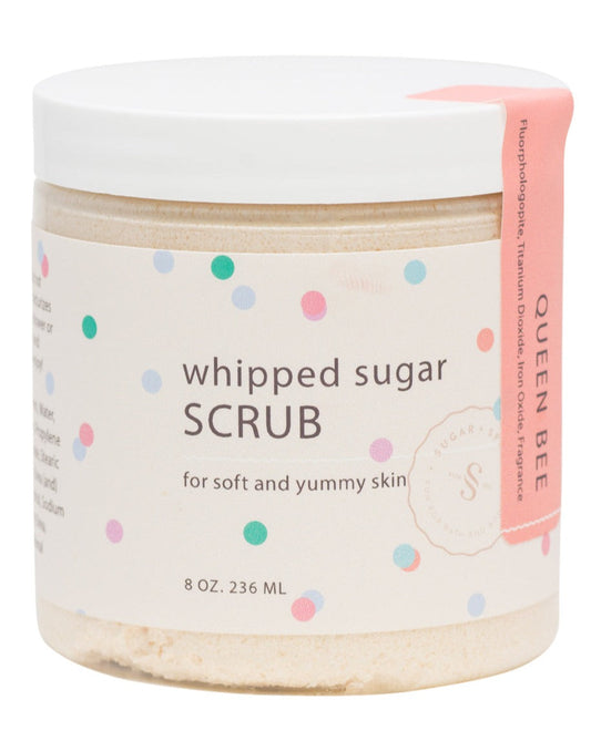 Whipped Sugar Scrub Queen Bee Sugar + Spruce A Bath And Body Apothecary