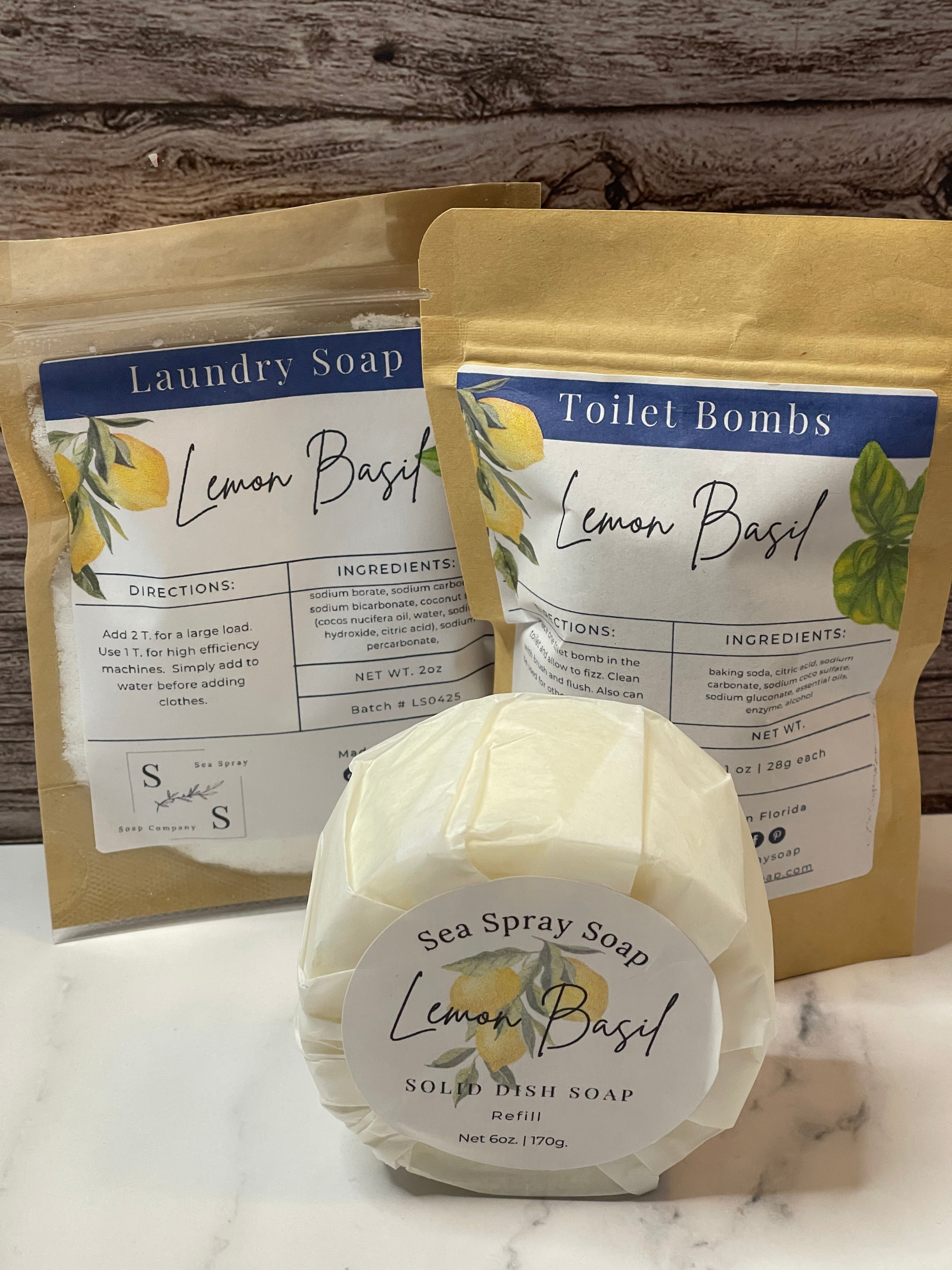 Zero Waste Essentials Starter Bundle - Complete Home Cleaning Kit