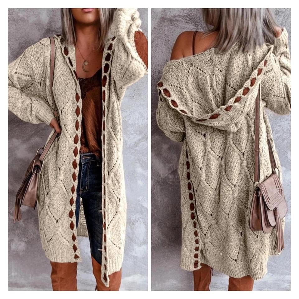 Hooded Cardigan RTS
