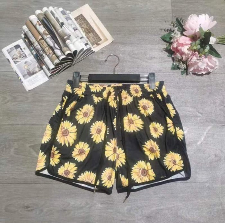 Lounge Shorts Cow Sunflower RTS